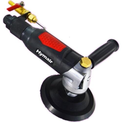 Professional Air-wet Sanding Machine Polishing Machine Water Injection 5 Inch Pneumatic Stone Polishing And Marble Water Injecti