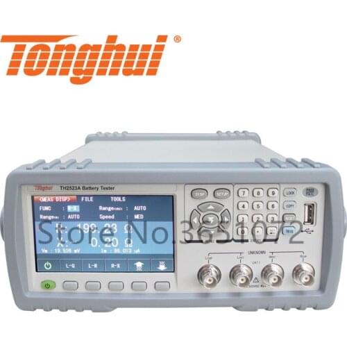 TH2523A Battery Internal Resistance Tester Professional Battery Meter Supplier 100uV-350V, 1uΩ-3.5kΩ