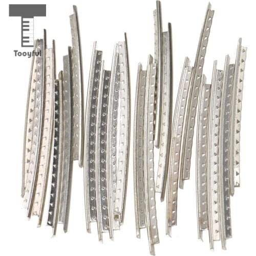 Tooyful 22Pcs Electric Guitar Copper Fret Wire Fretwire Set for Guitars Parts & Accessories Width 0.09inch