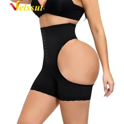 Velssut Butt Lifter Panties for Women Fajas Colombianas Waist Trainer Tummy Control Panties Butt Enhancer Shapewear Shorts