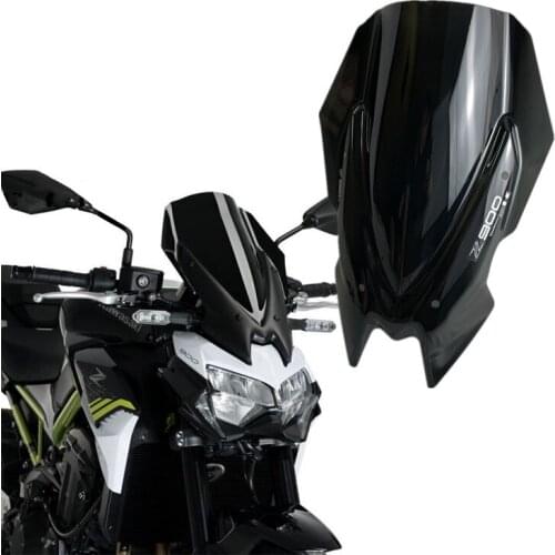 Motorbike Windshield Windscreens Wind Deflector Double Bubble For Kawasaki Z900 Z 900 2020 2021