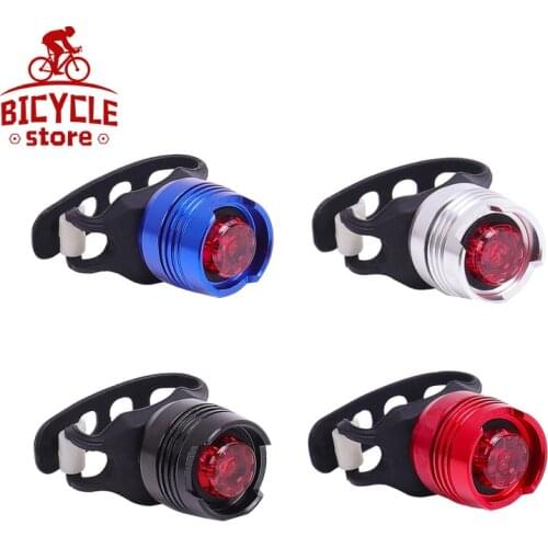 Gem Bike Light Mtb Bicycle Front Back Rear Taillight Cycling Safety Warning Light Waterproof Bicycle Lamp Flashligh