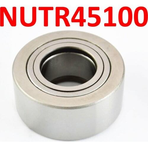 1PC NUTR45100 Cam Follower Track Support Needle Roller Bearing 45x100x32x30MM