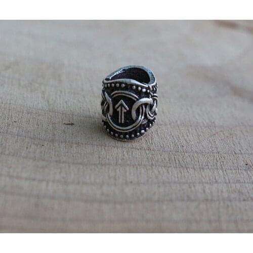 1pcs viking bead slavic bead jwelry Inner diameter 6mm