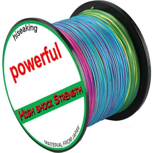 30-280lb super strength 100M/300M/500M/1000M Fishing Line Strands PE Braid Multicolor Super Power Japan Multifilament Line