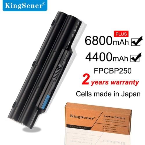 KingSener FPCBP250 Battery For FUJITSU LifeBook A530 A531 PH521 AH530 AH531 LH701 LH520 LH522 FMVNBP186 FMVNBP189 CP477891-01