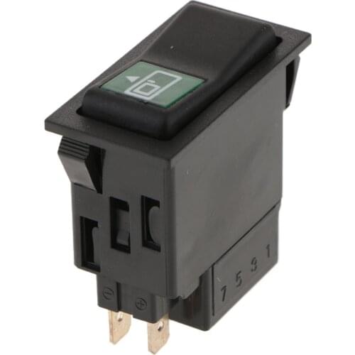 Auto Car Truck Boat Door Rocker 6-Pins ON/OFF Toggle SPST Switch Black