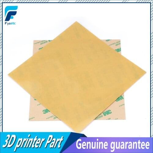 3D Printer Parts Cold PEI Frosted 3D Print Build Surface Polyetherimide Cold PEI Sheet 0.3mm Thickness With 3M 468MP Adhesive