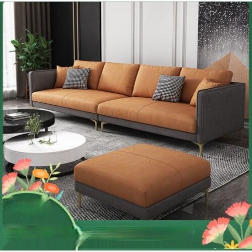 Sofa Italian style small apartment living room Nordic sofa