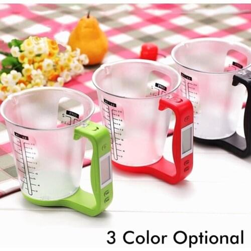 1000g Electronic Digital Kitchen Weight Scale Measurement Cup with LCD Display