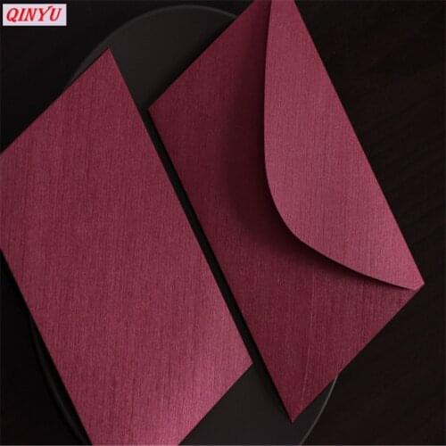 10Pcs 13*20cm Retro Design Colored Blank Paper Envelopes Wedding Party Invitation Greeting Cards business invitation envelope 6z