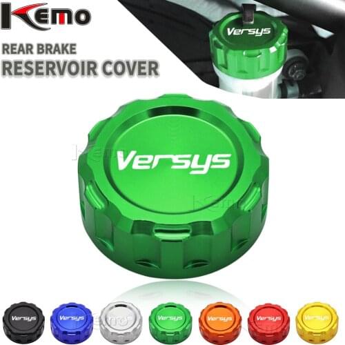 Motorcycle Rear Brake Reservoir Cover Cap For KAWASAKI Versys650 Versys1000 Versys 1000 650CNC Accessories