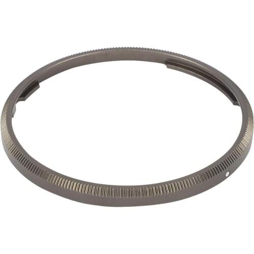 Haoge RRC-GNG Dark Gray Metal Decorate Ring Cap for RICOH GR III GRIII GR3 Camera replaces GN-1