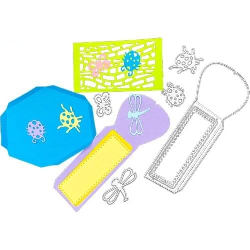 Dragonfly Butterfly Metal Cutting Dies for Scrapbooking Mold Cut Stencil DIY Card Make Mould Model Craft Decoration New 2021