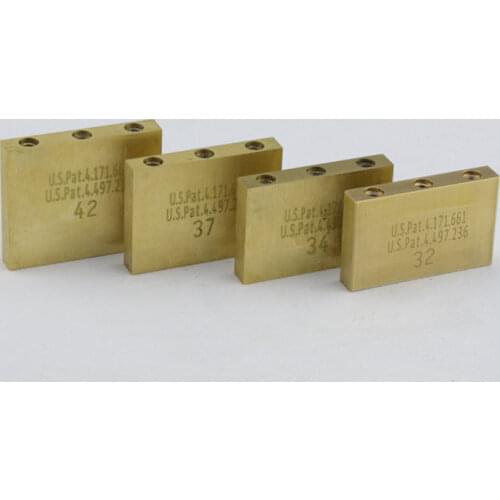 1 Piece Electric Guitar Tremolo System Bridge Brass Block 32/34/37/42MM