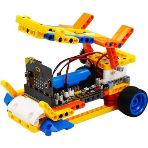 Micro:bit STEM Buliding Block Programmable Toy Running:bit Based Programmable Toy