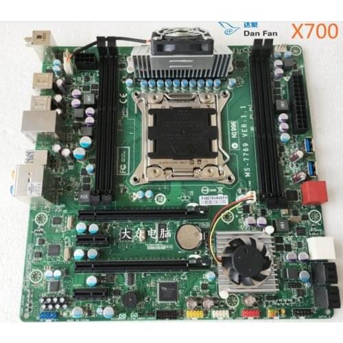 MS-7769 For Lenovo Erazer X700 Motherboard X79 LGA2011 Mainboard 100%tested fully work