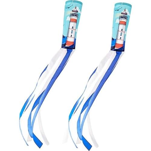 Outdoor Windsock All Weather Measurement Home Vane Windsock Indicator Aviation Monitoring Garden Hanging Decoration