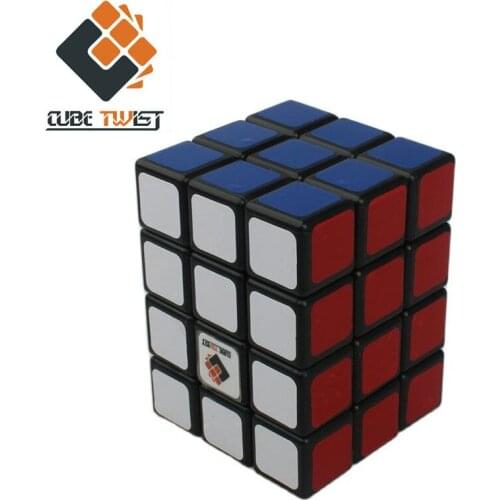 Original Cheapest CubeTwist 3x3x4 Magic Cube Puzzle Black magico cubo Camouflage 334 Educational Toys Games For Children Kids