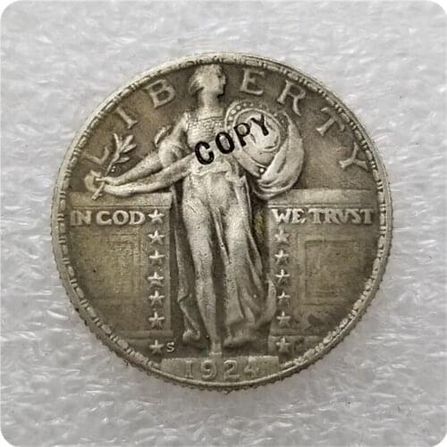 USA 1924-S,D Standing Liberty Quarter COIN COPY commemorative coins-replica coins medal coins collectibles