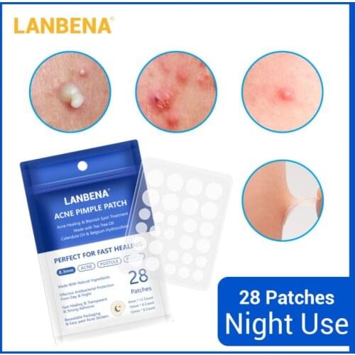 LANBENA Pimple Master Patch Face Spot Scar Care Treatment Stickers Facial Skin Care Blackhead Removal Freckle Patches Acne Mask