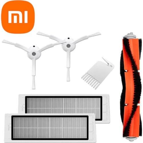 XIAOMI MIJIA Robot Vacuum Cleaner 1 1S 2 Roborock S5 Original HEPA Filter Side Roller Main Brush