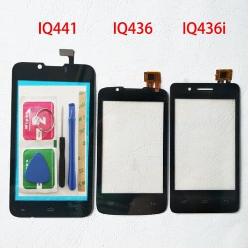 BINYEAE Touch Screen For Fly IQ436 / IQ436i / IQ441 Digitizer Touch Panel Glass Sensor Free Tools