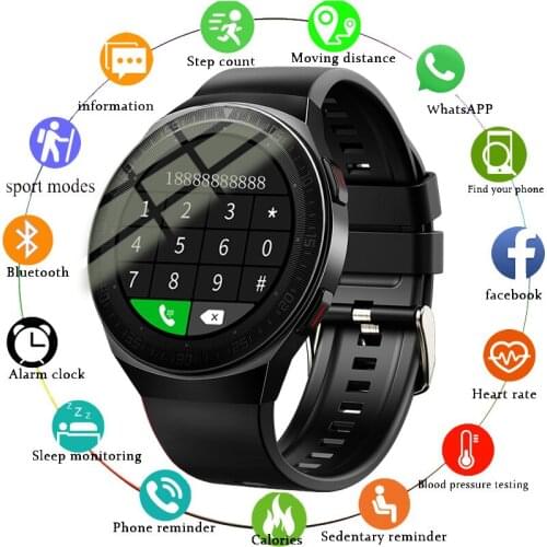 GEJIAN Bluetooth Call Smart Watch Men 8G Memory Card Music Player smartwatch For Xiaomi Huawei Phone Waterproof Fitness Watches