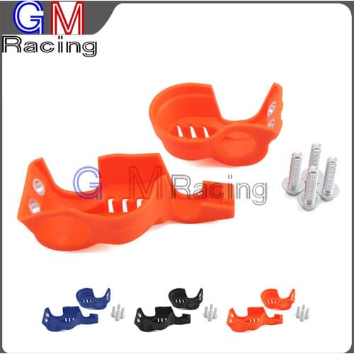 Motorcycle Fork Bottom Shoe Guard Cover Protector For WP Fork KTM EXC XC XCF SX SXF XCFW Husqvarna FC/TC 125-501 Dirt Bike
