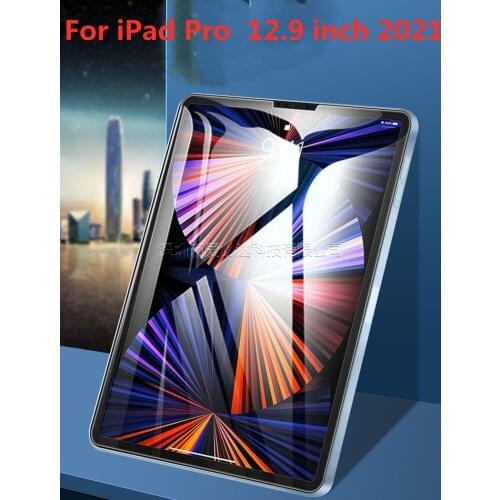 9H Tempered Glass Film for iPad Pro 12.9 inch 2021 Tablet Screen Protective Glass Film Cover