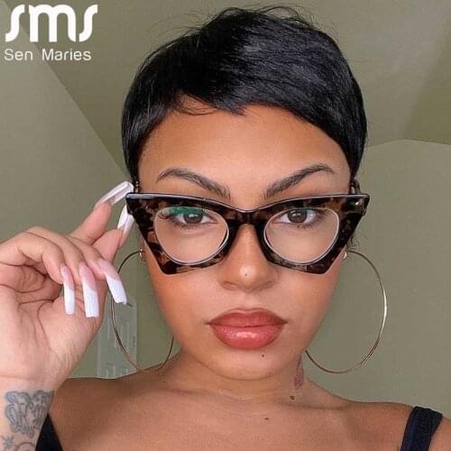 Fashion Cat Eye Womans Optical Glasses Prescription Lens Small Frames Women Transparent Glasses Eyeglasses Frames
