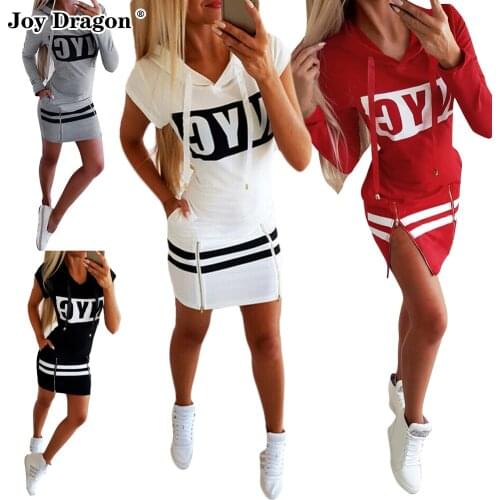 Women Hoodies Dresses Autumn 2020 Vetement Femme Vestidos Casuales Vestido Mujer Sukienka Mini Hooded Robe Ete Moda Club Wear