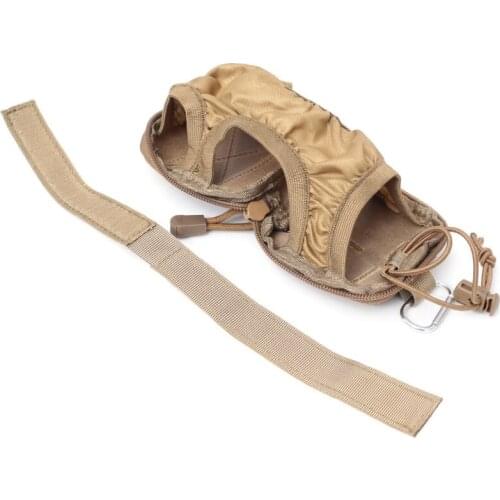1000D Folding Water Bottle Bag Holder Molle Mini Kettle Bottle Multifunctional Pendant Bag Outdoor Small Waist Pouch