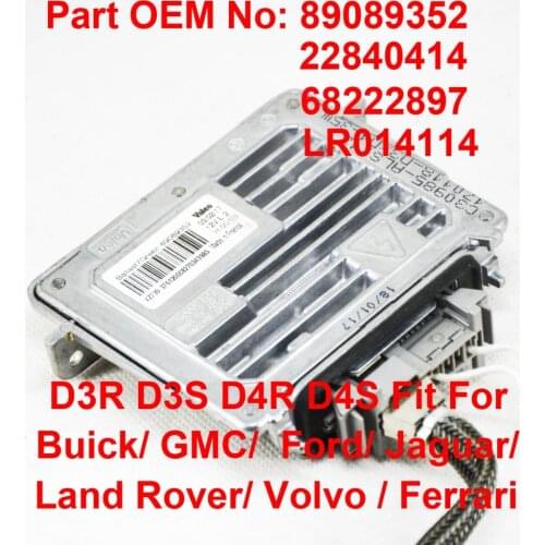 1x 35W D3R D3S D4R D4S OEM HID Xenon Headlight Ballast7green Control Unit 89089352 22840414 68222897 LR014114 For Buick Ford 12V