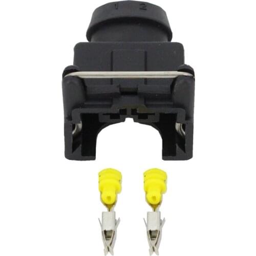 Female EV1 Style 3.5 Series 2 Pin Auto Injector Connector DJ7021-3.5-21 2P