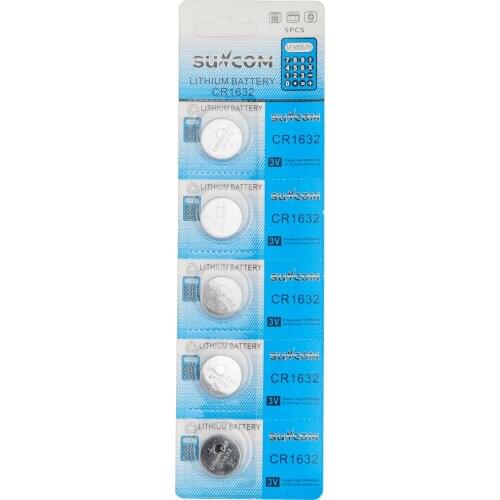 5x CR1632 Button Cell Battery 3 V Lithium Coin Watch Replace Batteries For Calculator Electronic Games Change Battery Parts