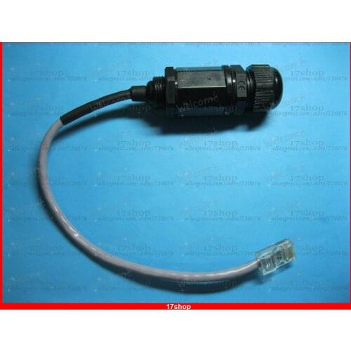 8 pcs Ethernet LAN RJ45 M20 Waterproof Connector with 20cm Cable