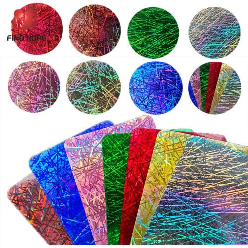20/30/50*100cm Hologram iridescent Chrome Heat Transfer Vinyl Iron-on Heat Press Textile T-Shirt Cricut Film DIY