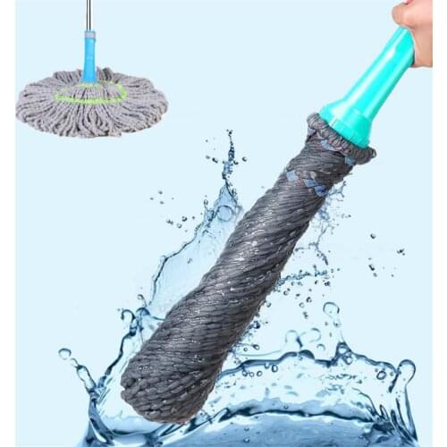 Round Mop Self-Twisting Help Lightning Offers Practical Home Wipe Up Squeeze Windows Household Cleaning Tools for Wash Floor Pad