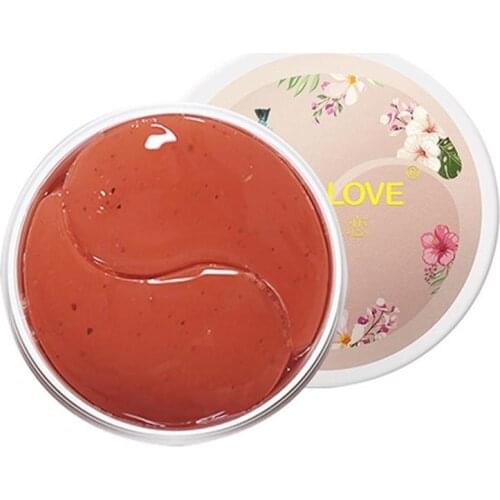 60pcs/box Beauty Eye Mask Sodium Hyaluronate Eye Gel Patch Remover Dark Circle Anti Moisturizing Eye Sleeping Mask