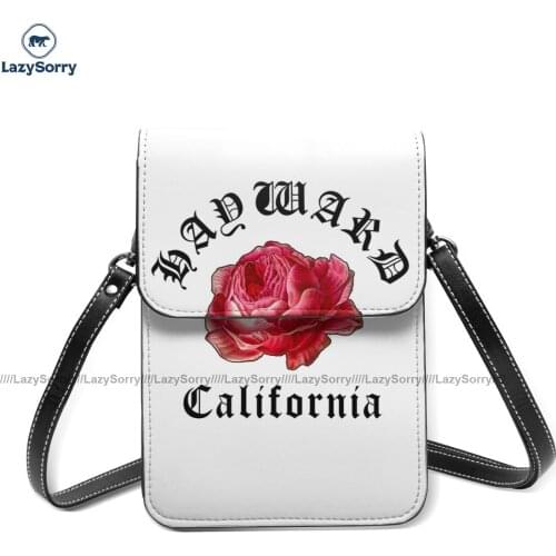 Hardcore Shoulder Bag Retro Leather School Mobile Phone Bag Student Fashion Bags