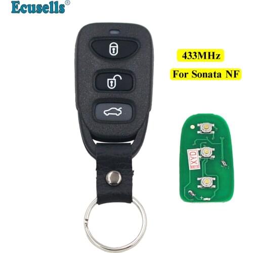 New Smart Remote Control Car Key for Hyundai Sonata NF2008-2009 433MHz Fob P/N:95430-3K010