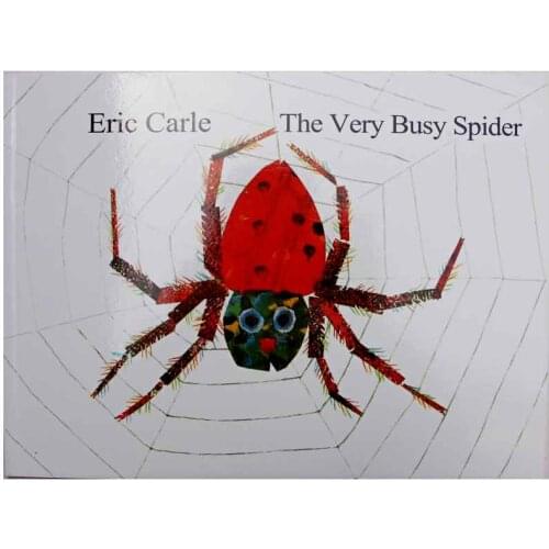 THE VERY BUSY SPIDER By Eric Carle Educational English Picture Book Learning Card Story Book For Baby Kids Children Gifts