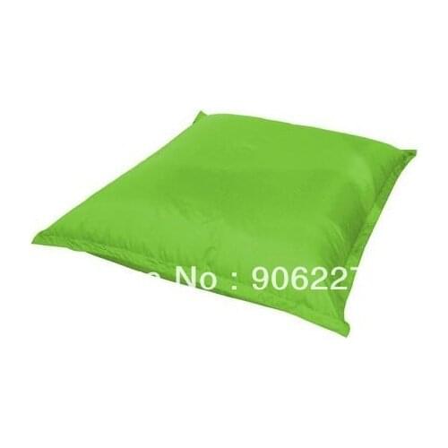 The original !!!! green pillow cushion beanbag chair , adults bean bag sleeper - free shipping