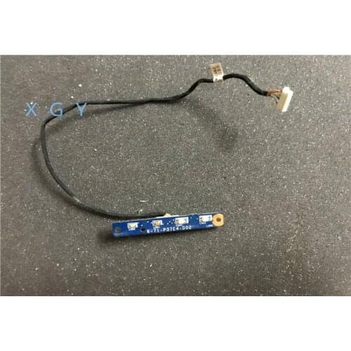 Original FOR Clevo p370em LED Front Board with Cable Light board 6-71-p37e4-d02 100% test OK