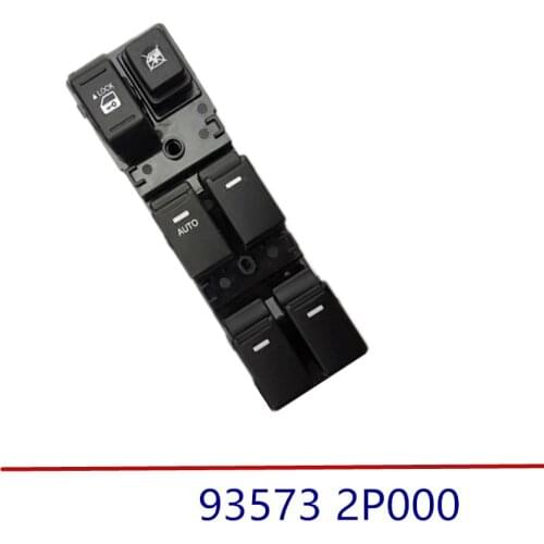 Drivers side left master window Glass lifting control switch for kia Sorento 2009-2014 935732P000 93573 2P000