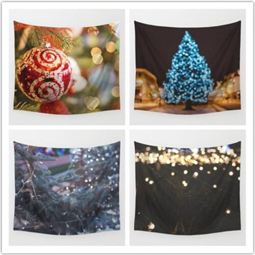 Christmas Tapestry For Christmas Decorations Wall Hanging Beach Throw Towel Beach Blanket And Mat