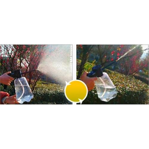 Handheld Electric Garden Sprayer USB Charge Automatic Water Spray Bottle for Gardening, Home Cleaning, Car Washing, 2.5L