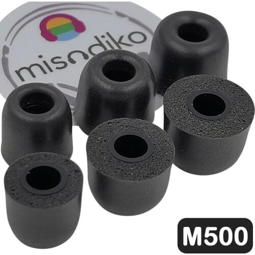 Misodiko M490 Memory Foam Earbuds Tips Eartips fo rSennheiser CX200 CX 300 II 275/ ATH-IM70/ Skullcandy Ink'd Method/ Powerbeats