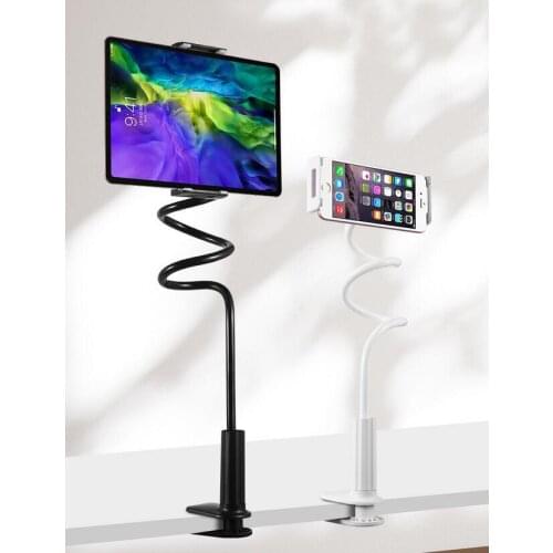 Universal Mobile Phone Holder 360 Rotating Flexible Adjustable iPad Holder Lazy Bed Desktop Bracket Mount Stand Support 110cm